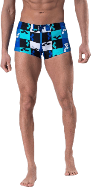 Factory Low Waist Short Blue, Male, Apparels, Swimwear, Swimming, Blue, 4