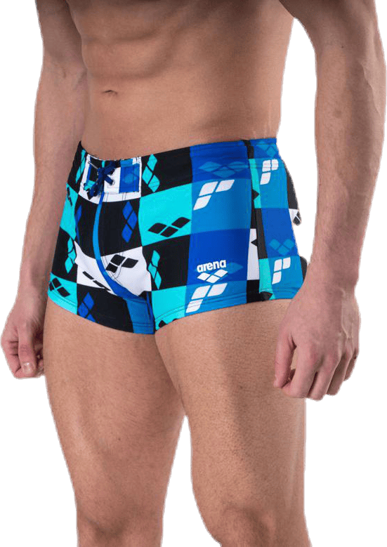 Factory Low Waist Short Blue - Bild 4