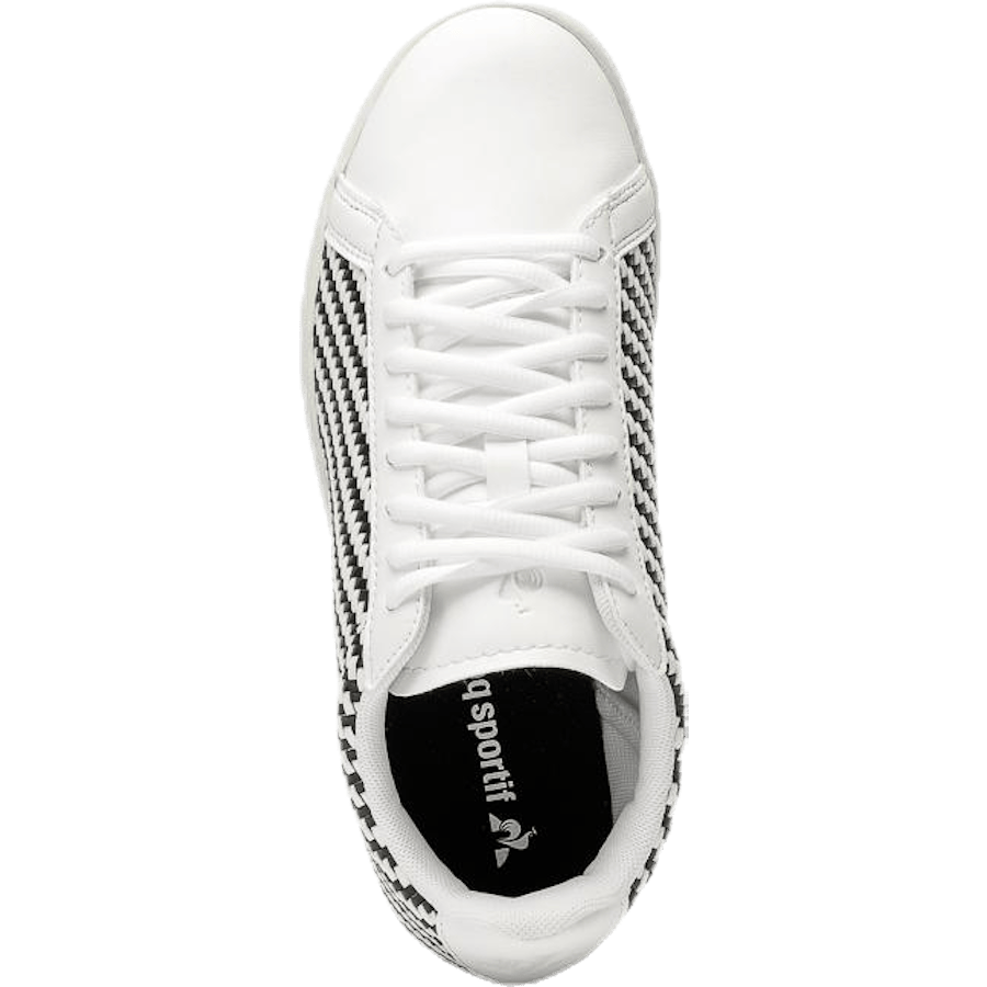 CourtsetT W Woven White/Black - Bild 5
