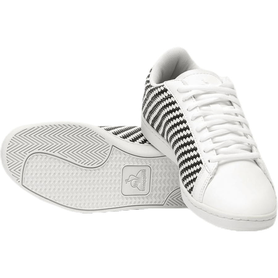CourtsetT W Woven White/Black - Bild 6