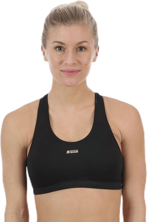 Active Crop Top Black, Female, Apparels, Sports Bras, Running, Black, XS