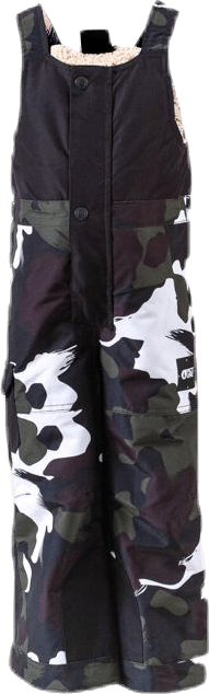 Snowy Mini BIB Pant Patterned/Black, Unisex, Apparels, Pants, Alpine sports, Patterned/Black, 110/116