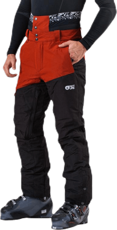 Panel Pant Orange/Black, Male, Kläder, Byxor, Alpina sporter, Orange/Svart, XL