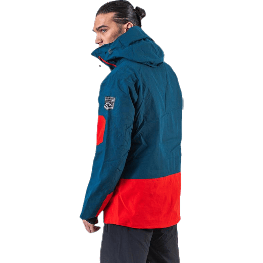 Track Jacket Blue/Red - Bild 3