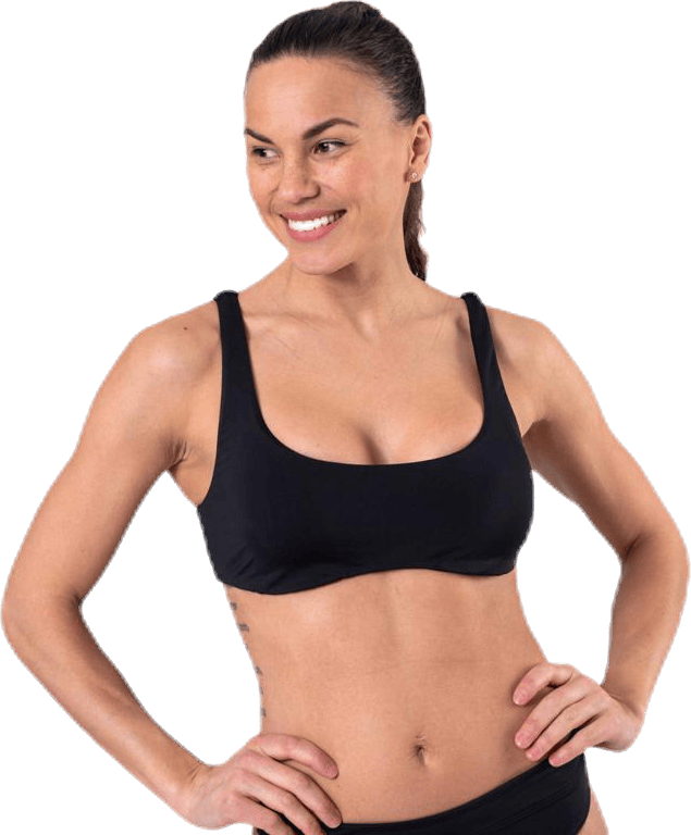 Sol Searcher Bralette Black, Female, Apparels, Swimwear, Swimming, Black, S