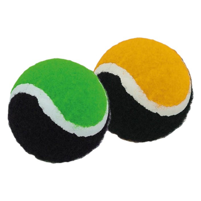Set of 2 Catch Balls Patterned/Black, Unisex, Ekwipunek, zabawki i gry, Wzorzyste/Czarny, ONESIZE