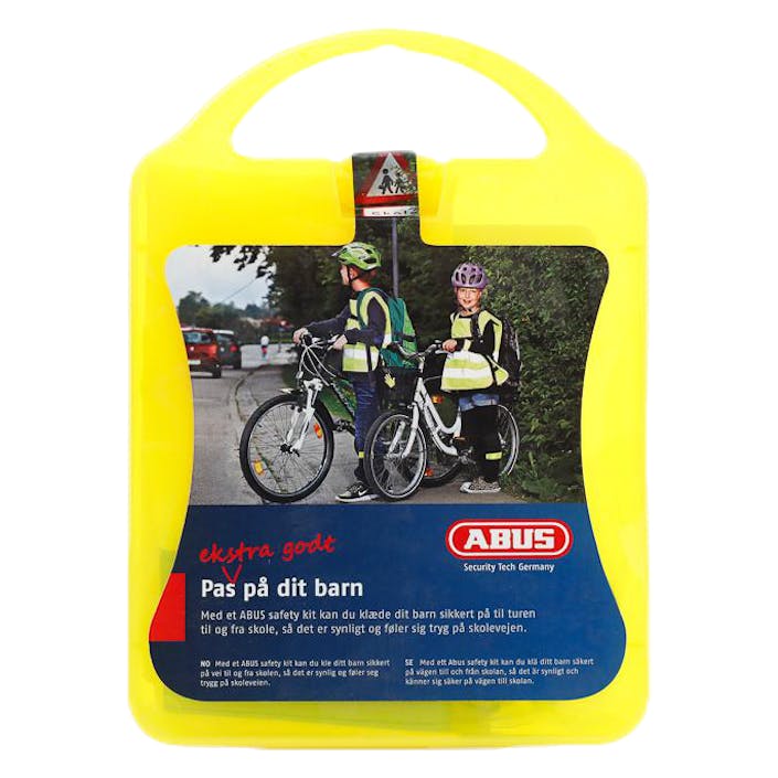 Säkerhetsset ABUS Orange, Unisex, Utstyr, Beskyttelse, Sykling, Oransje, ONESIZE