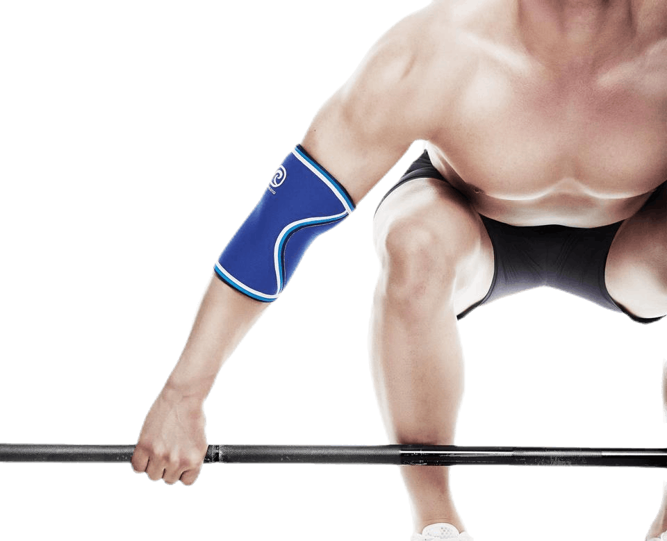 Blue Line Elbow Support Blue