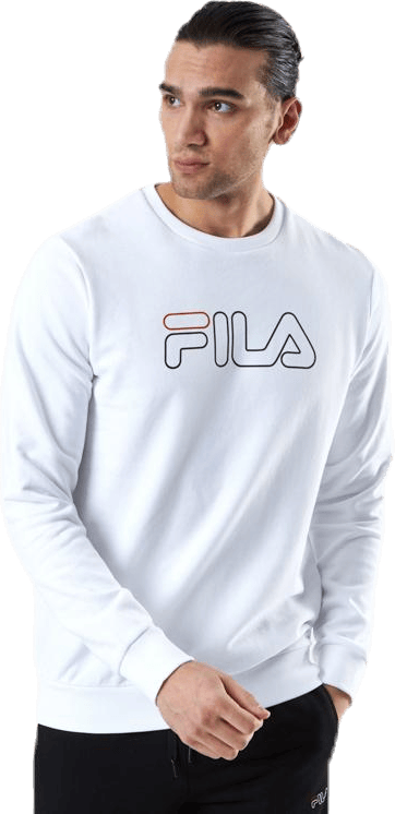 Liam Crew Sweat White