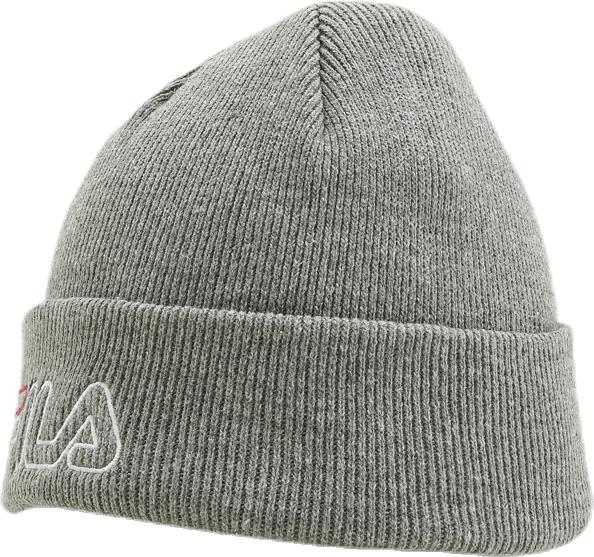 Beanie Leniar Outline Logo Grey - Bild 2