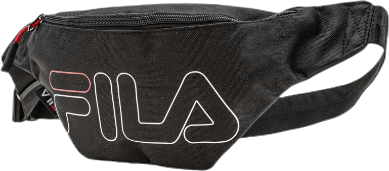 Waist Bag Slim Black, Unisex, Equipment, bags & backpacks, Black, ONESIZE