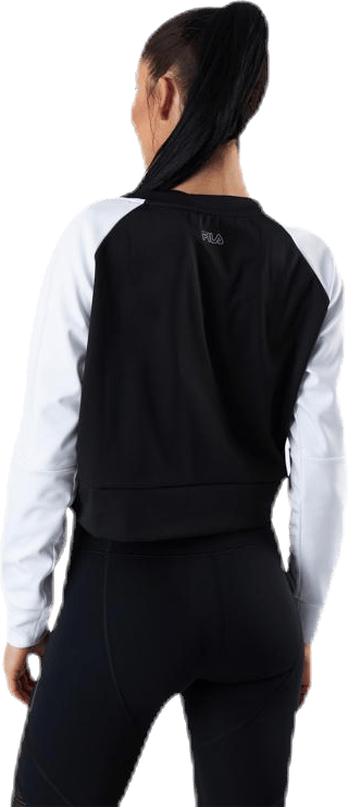 Ahuva Cropped Longsleeve Shirt Pink/Black - Bild 3