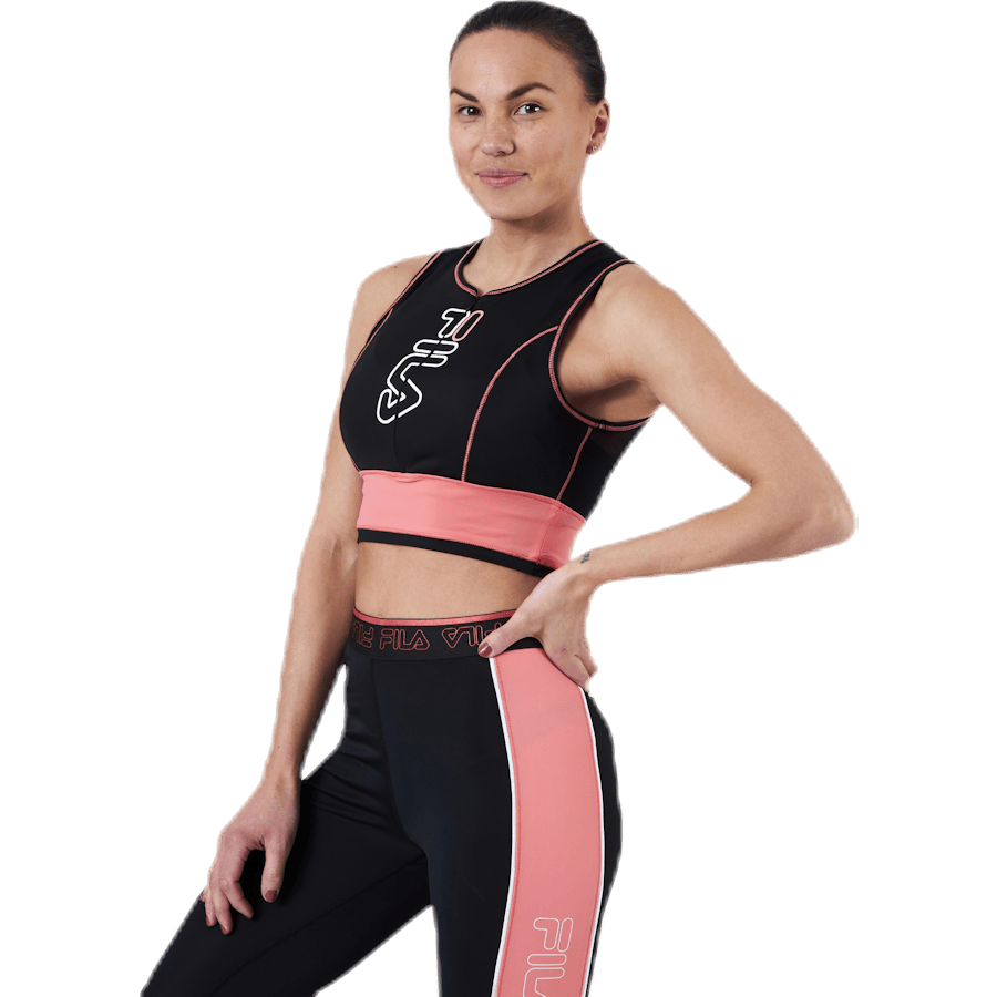 Airi Cropped Top Pink/Black - Bild 5