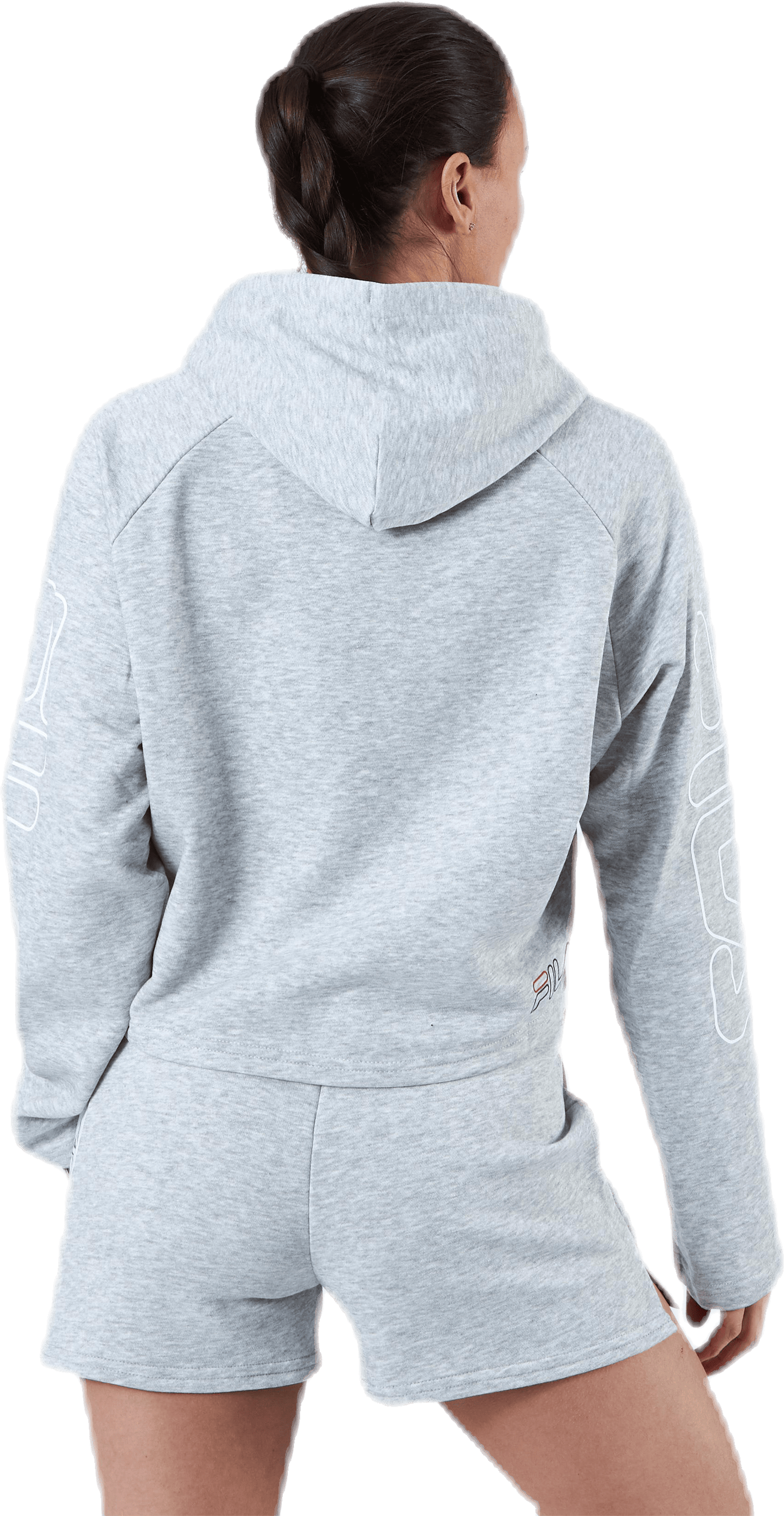 Leanna Cropped Hoody Grey - Bild 3