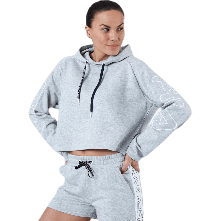 Leanna Cropped Hoody Grey - Bild 4