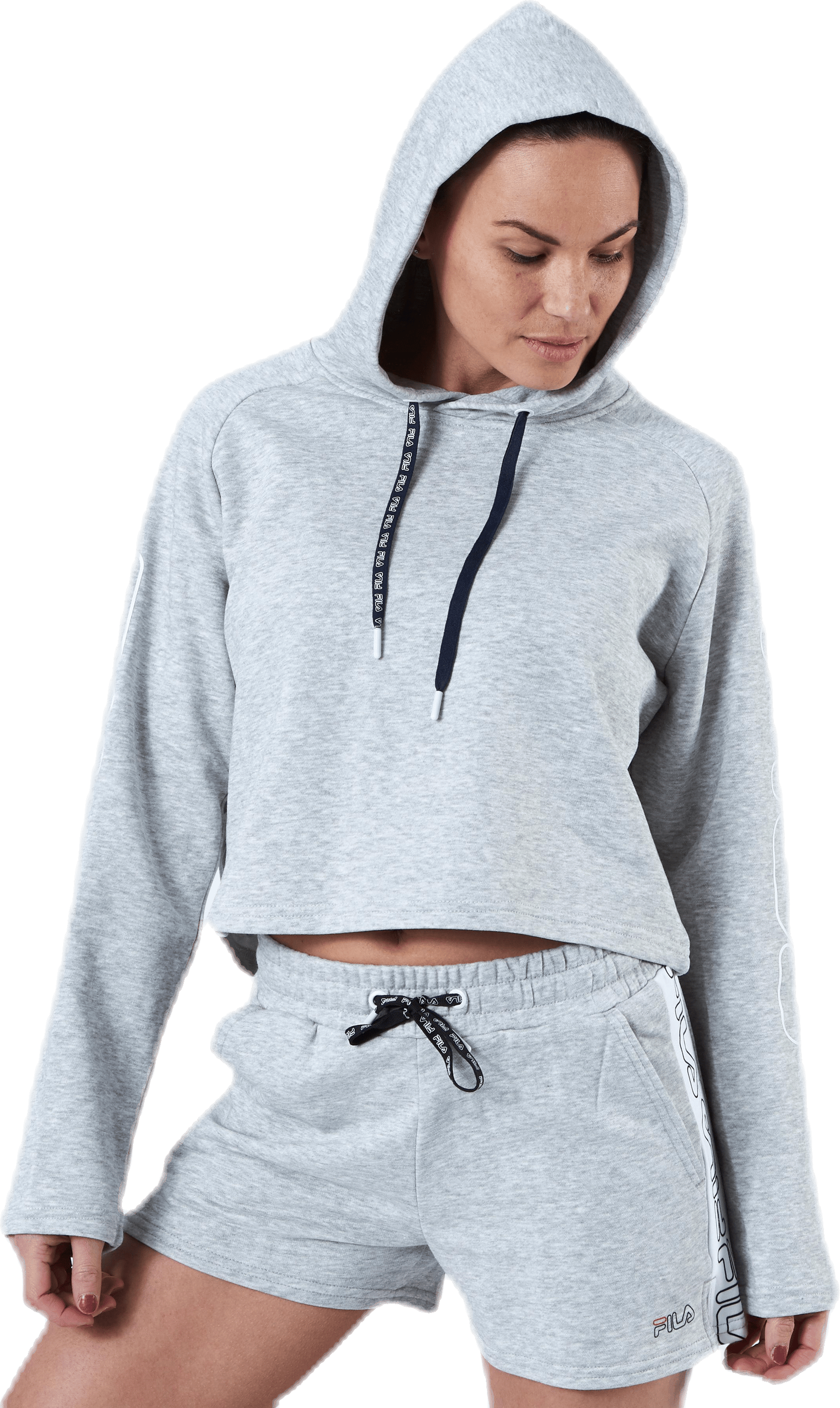 Leanna Cropped Hoody Grey - Bild 5