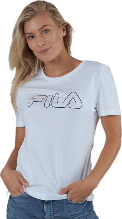 Ladan White, Female, Apparels, T-shirt, White, XS