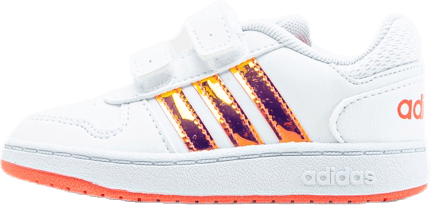 Hoops 2.0 CMF Toddler Pink/White, Unisex, Shoes, Trainers, White, UK K 4