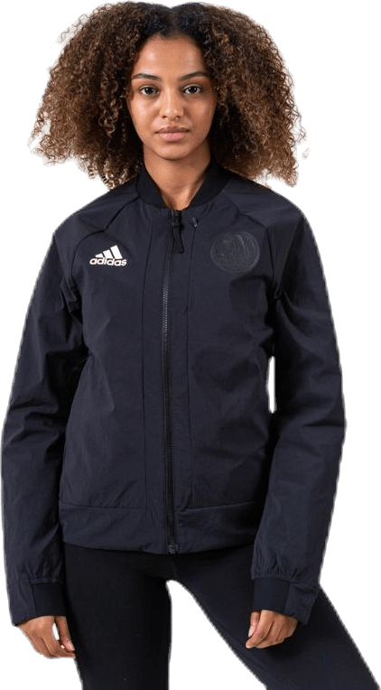 Bomber Jacket White/Black