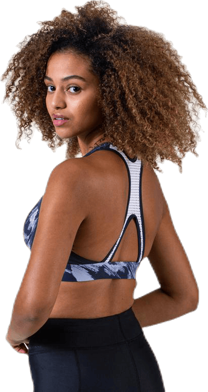 Les Mills Hero Racer Bra Blue/White - Bild 2