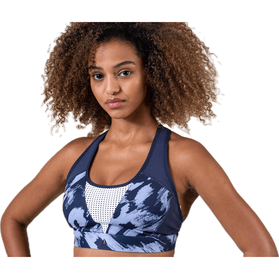 Les Mills Hero Racer Bra Blue/White - Bild 5