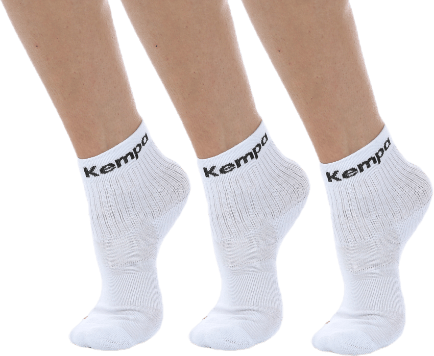Team Classic Socks (3 Pairs) White/Black, Unisex, Ropa, Calcetines, Floorball, Blanco/Negro, 31-35