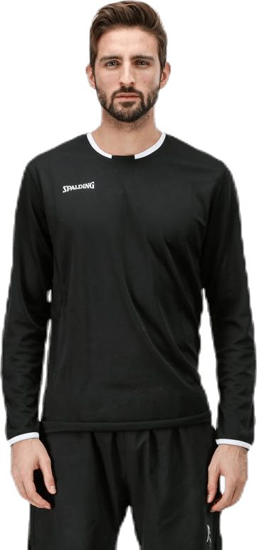 Move Shooting Shirt L/S White/Black