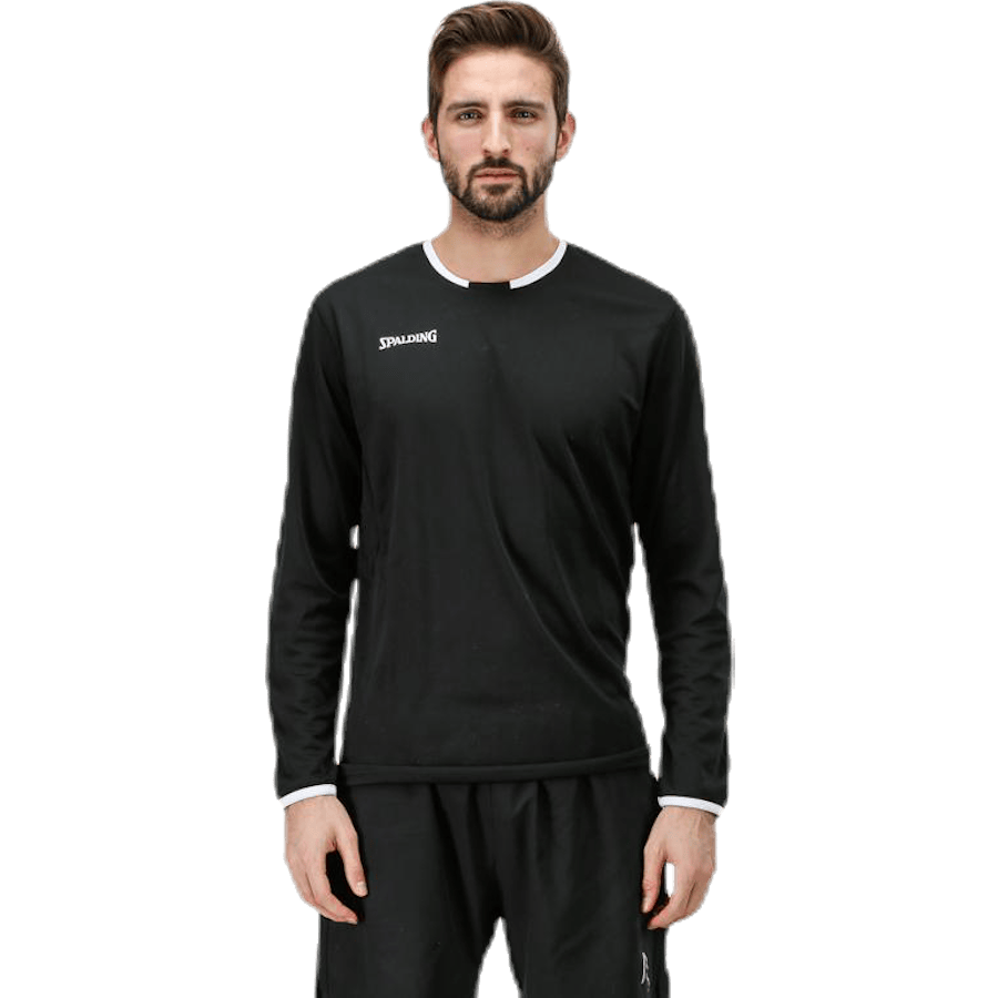 Move Shooting Shirt L/S White/Black