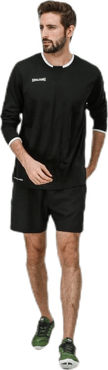 Move Shooting Shirt L/S White/Black - Bild 4