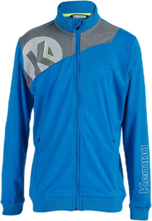 Core 2.0 Poly Jacket Jr Blue/Grey