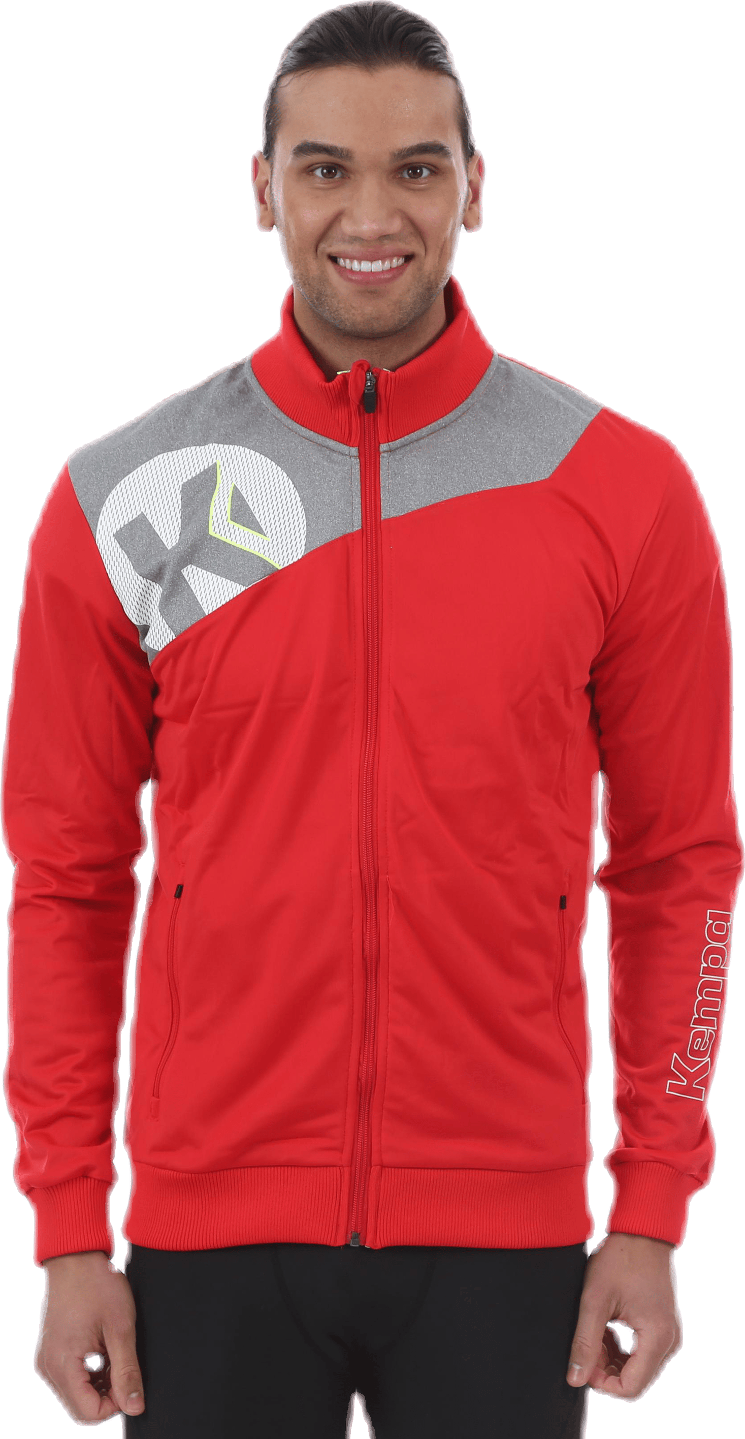 Core 2.0 Poly Jacket Grey/Red