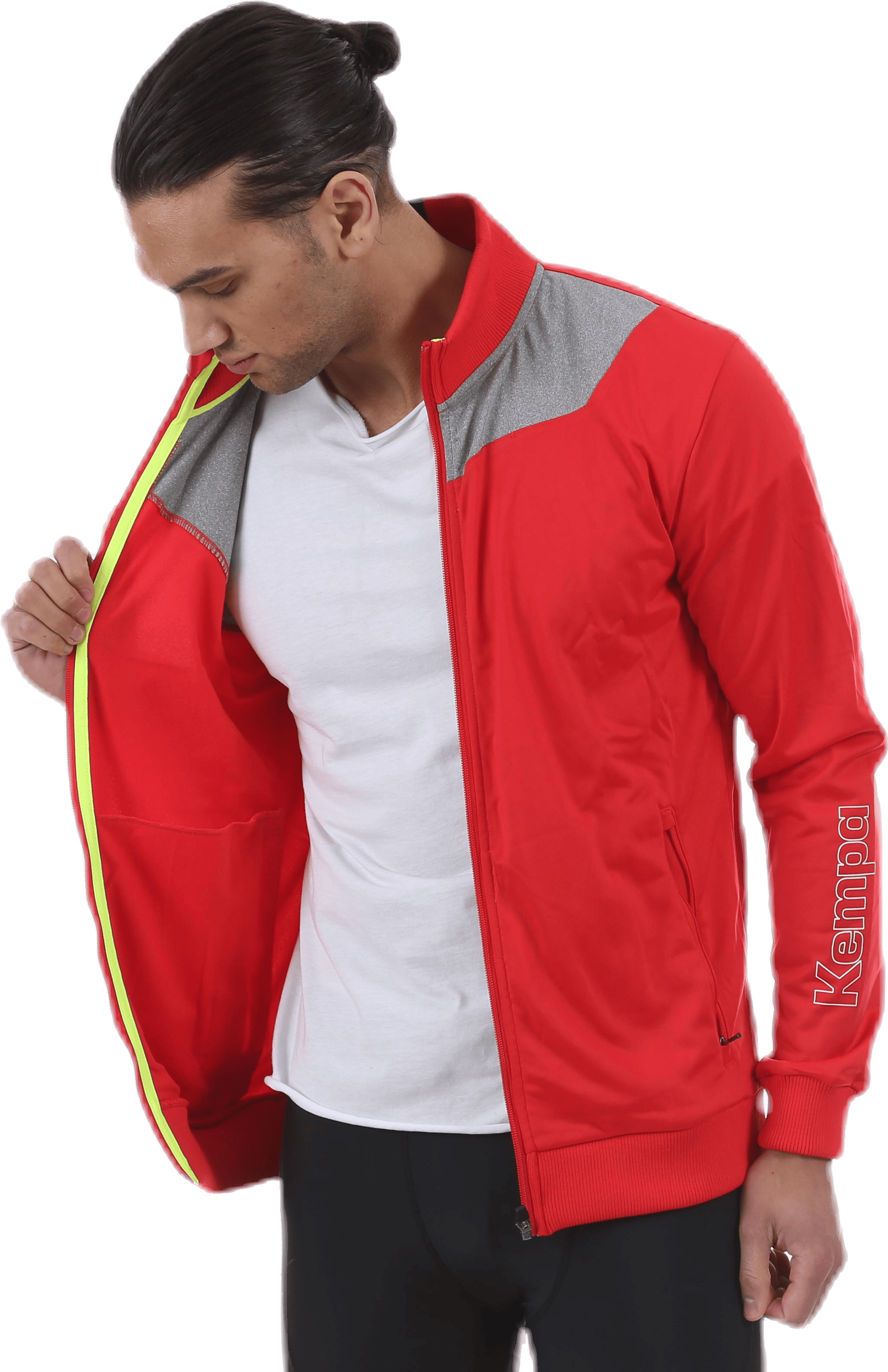 Core 2.0 Poly Jacket Grey/Red - Bild 4