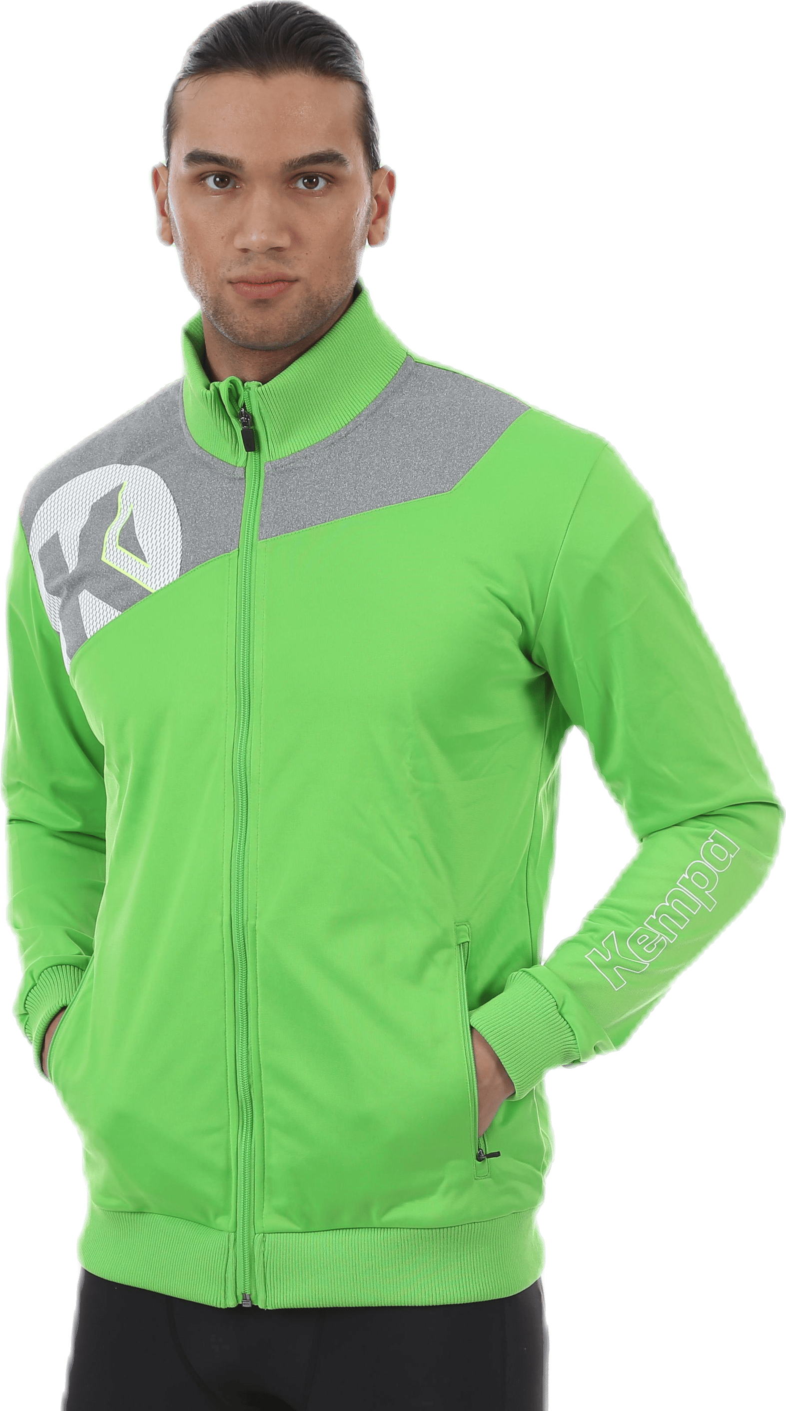 Core 2.0 Poly Jacket Green/Grey - Bild 3