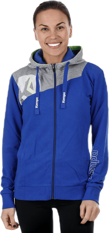 Core 2.0 Hood Jacket W Blue/Grey