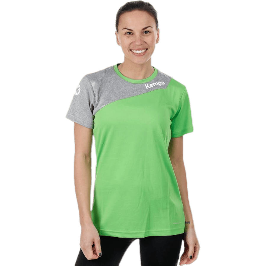 Core 2.0 Shirt W Green/Grey