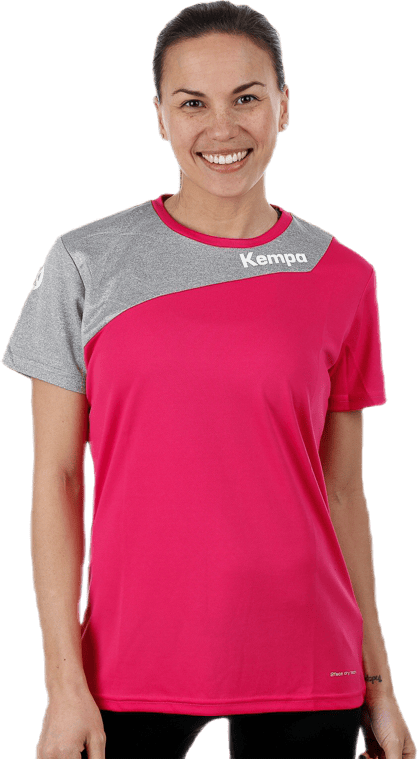 Core 2.0 Shirt W Pink/Grey