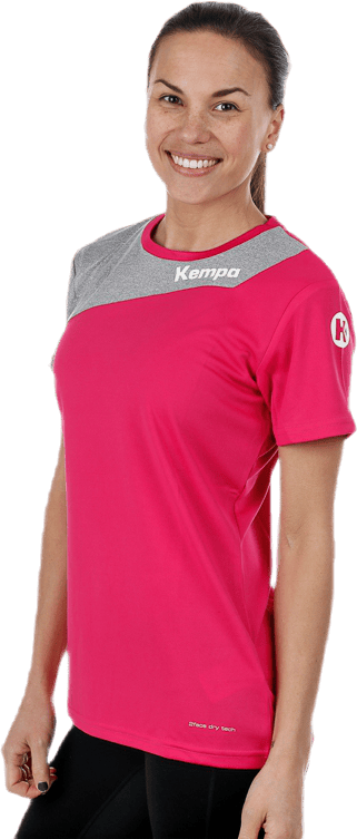 Core 2.0 Shirt W Pink/Grey - Bild 3