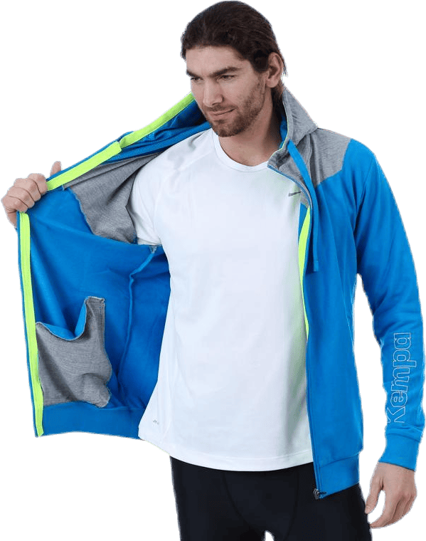 Core 2.0 Hood Jacket Blue/Grey - Bild 4