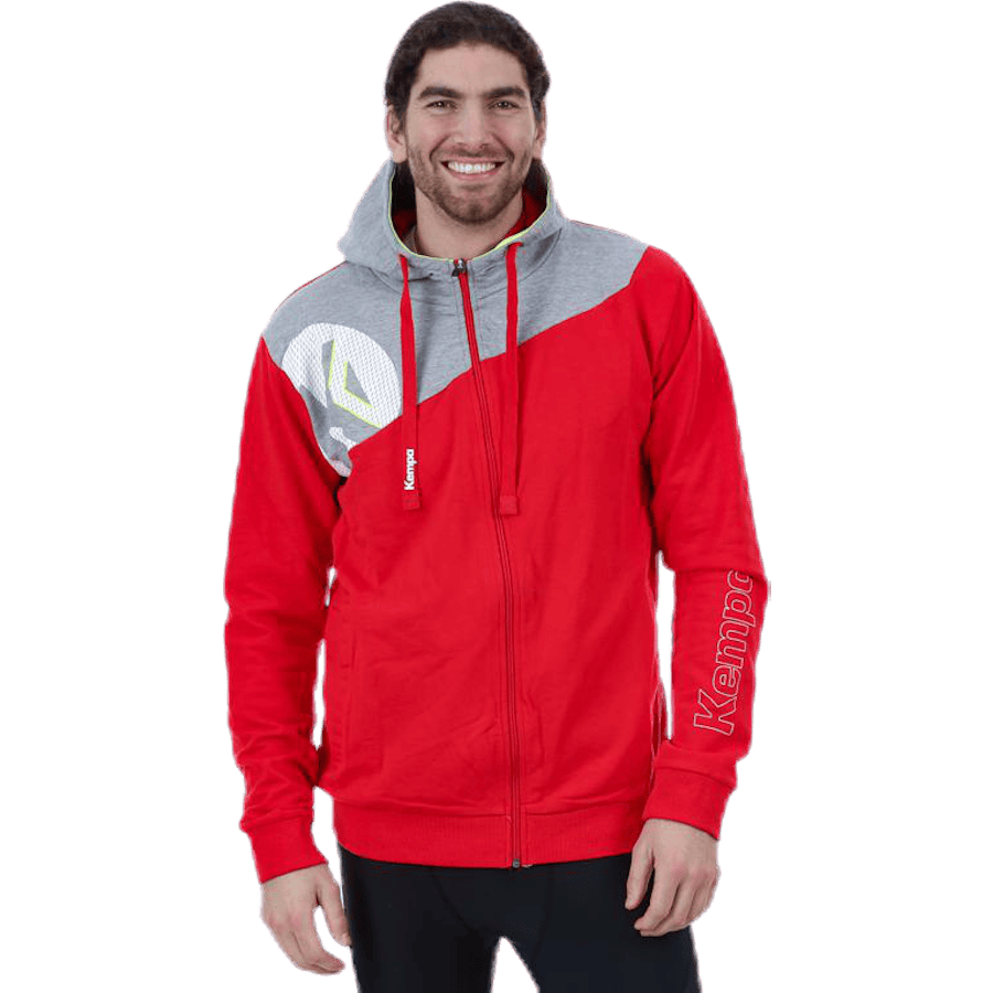 Core 2.0 Hood Jacket Grey/Red