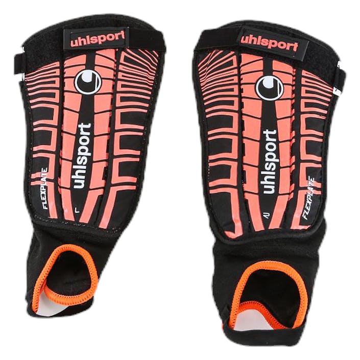 Flex Plate Black/Red, Unisex, Ekwipunek, Ochrona, Piłka nożna, Czarny/Czerwony, XXS