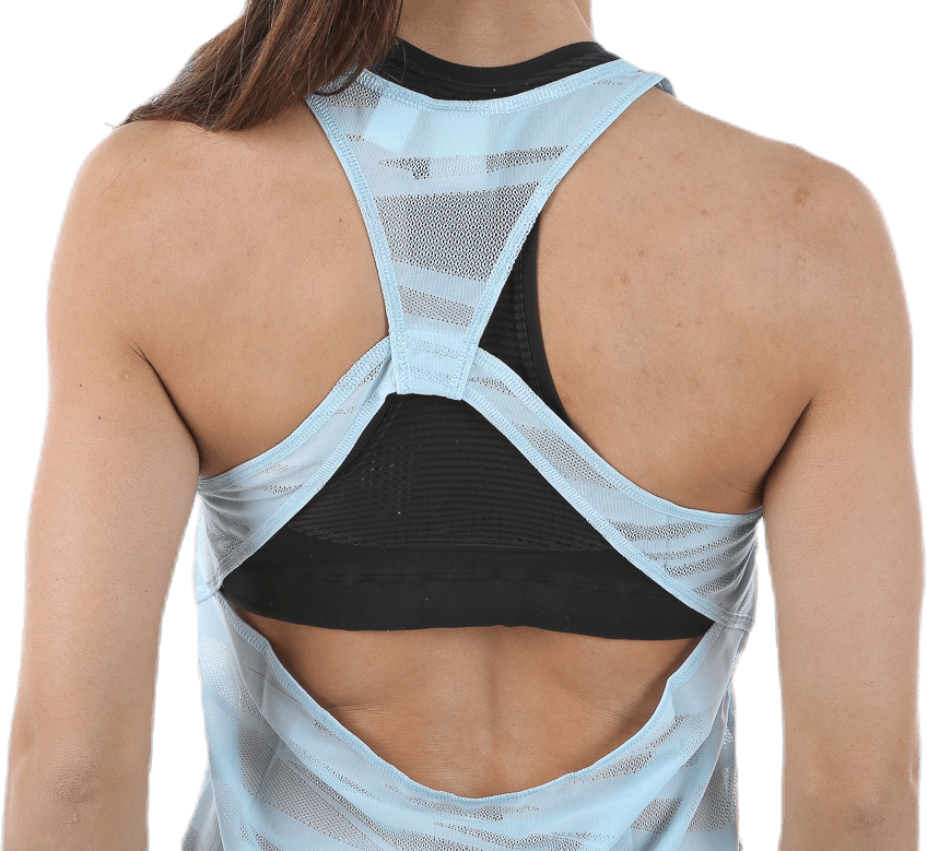 Mesh It Up Layer Tank Blue/Patterned - Bild 3