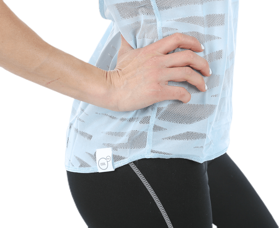 Mesh It Up Layer Tank Blue/Patterned - Bild 5