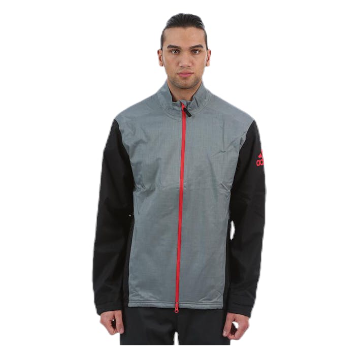 Climaproof Heathered Jacket Black/Grey, Male, Kläder, jackor, Golf, Grå, M
