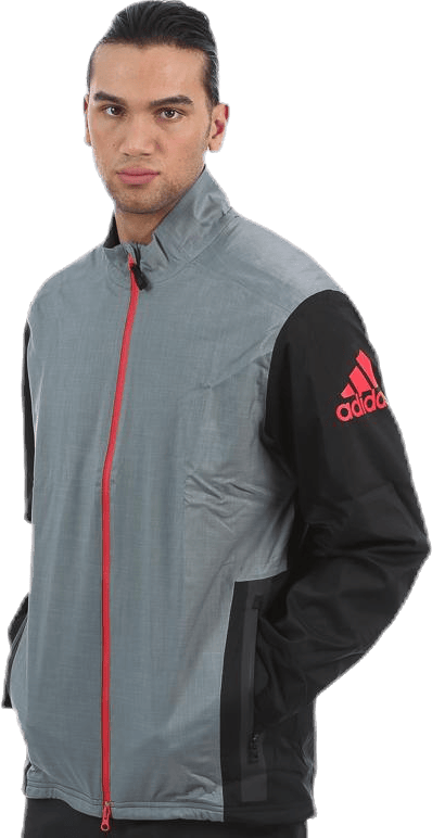 Climaproof Heathered Jacket Black/Grey - Bild 3
