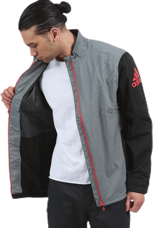 Climaproof Heathered Jacket Black/Grey - Bild 4