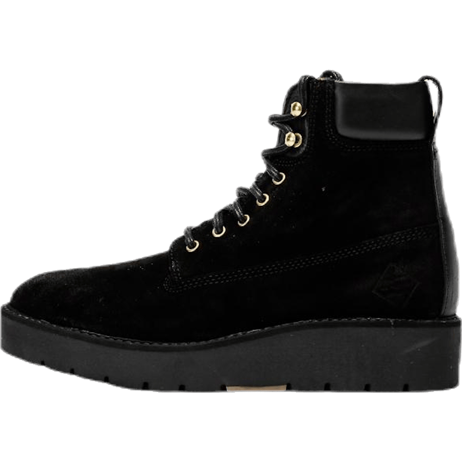 Casey Mid lace boot Black