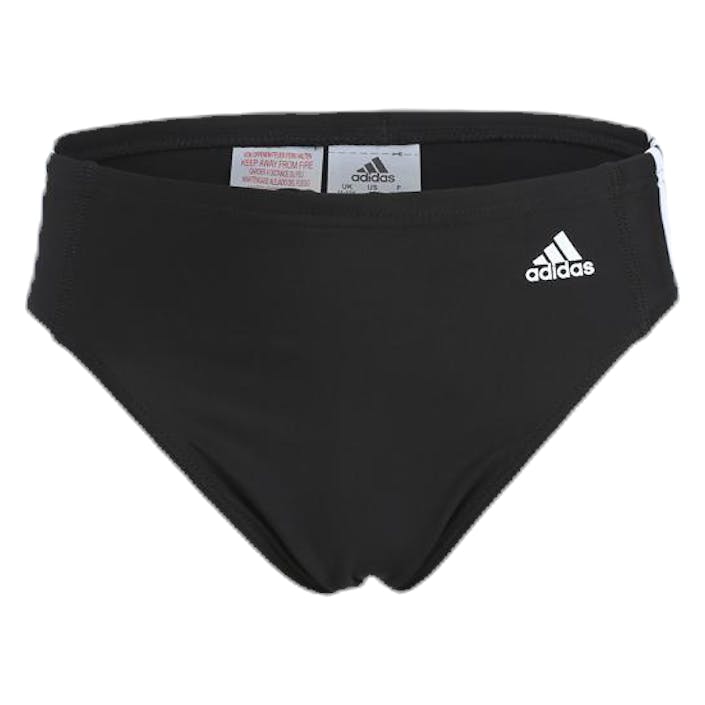 Adidas 3 Stripes Swim Trunk Black, Unisex, Vêtements, Maillots de bain, Natation, Blanc/Noir, 128