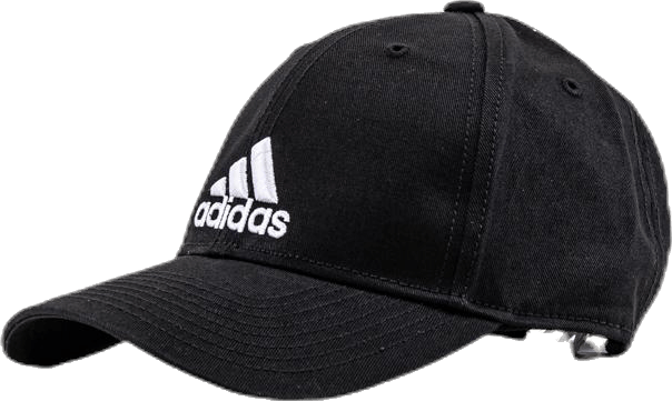 Cap Cotton White/Black, Unisex, Kläder, hattar och kepsar, Vit/Svart, 60