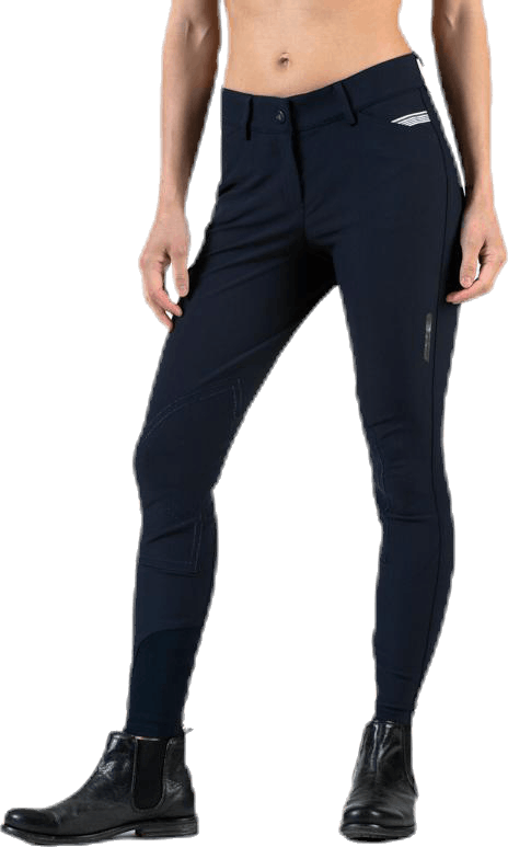 Arista Fabric Knee Blue, Female, Odzież, Spodnie, Sporty jeździeckie, Niebieski, 38