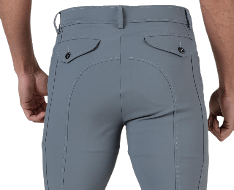 Camillo Fabric Knee Grey, Male, Apparels, Pants, Equestrian sports, Grey, 46